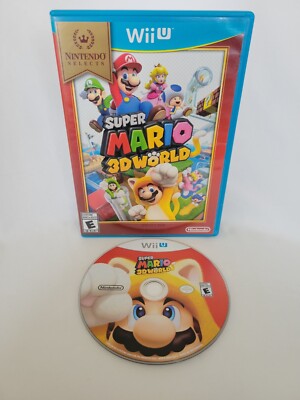 Super Mario 3D World Nintendo Wii U Authentic Tested CIB
