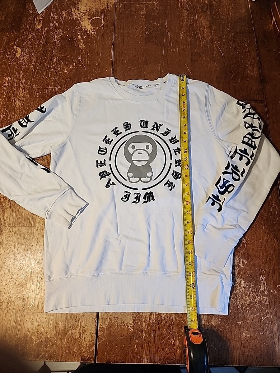 Ape Tees By Jim Design Longsleeve Sweatshirt Mens Size Medium Very