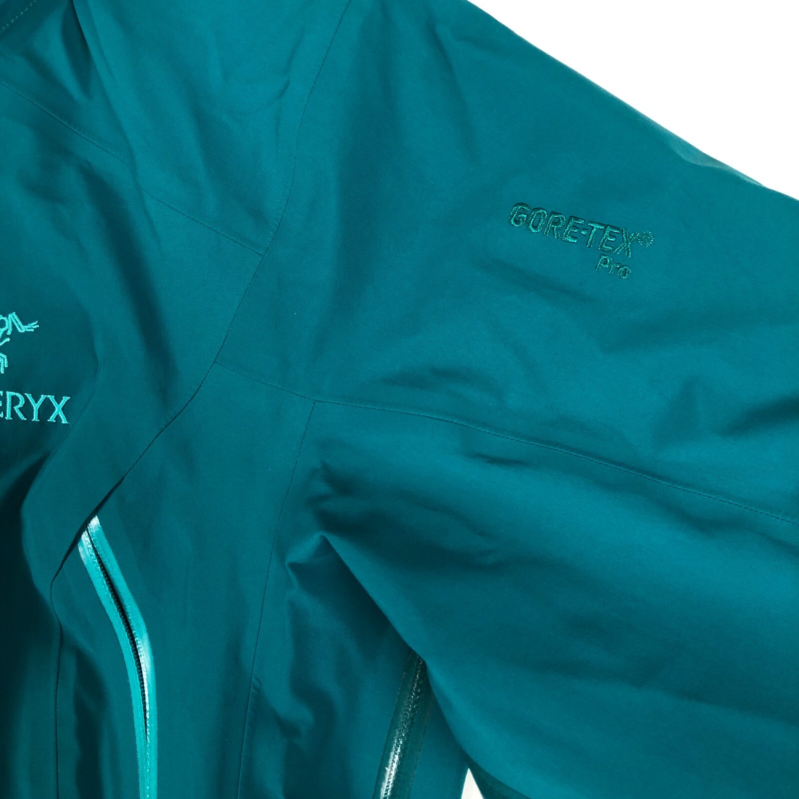 ARC'TERYX Giacca con cappuccio Arcteryx Beta AR Gore Tex Pro verde acqua donna XS nuova senza etichette