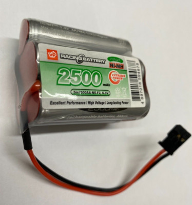 Wiederaufladbare Batterie 6 V Pack 2500 AA Nimh Hump LSD Futaba RX VAPEXTECH UK