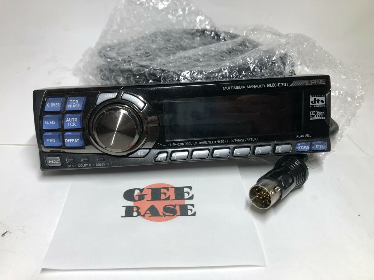 Alpine RUX-C701 & PXA-H701 Set Multimedia Manager Tested Alpine RUX-C701 & PXA-H701 Set Multimedia Manager Tested