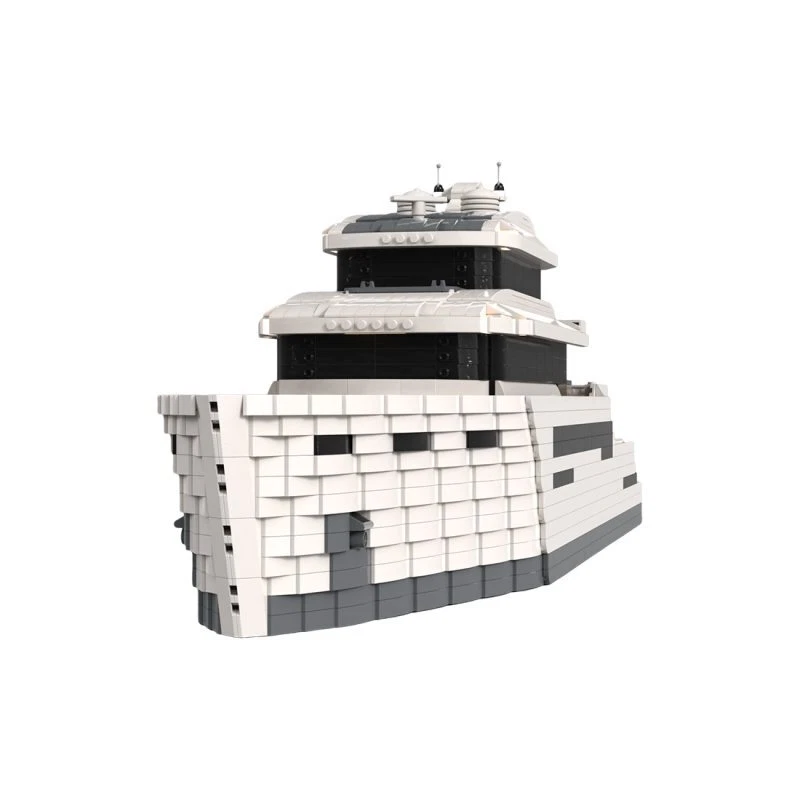 Суперроскошная модель яхты ZITIANYOUBUILD 3255 деталей набор игрушек-конструкторов как новая на картонке сборка - Изображение 3 из 4