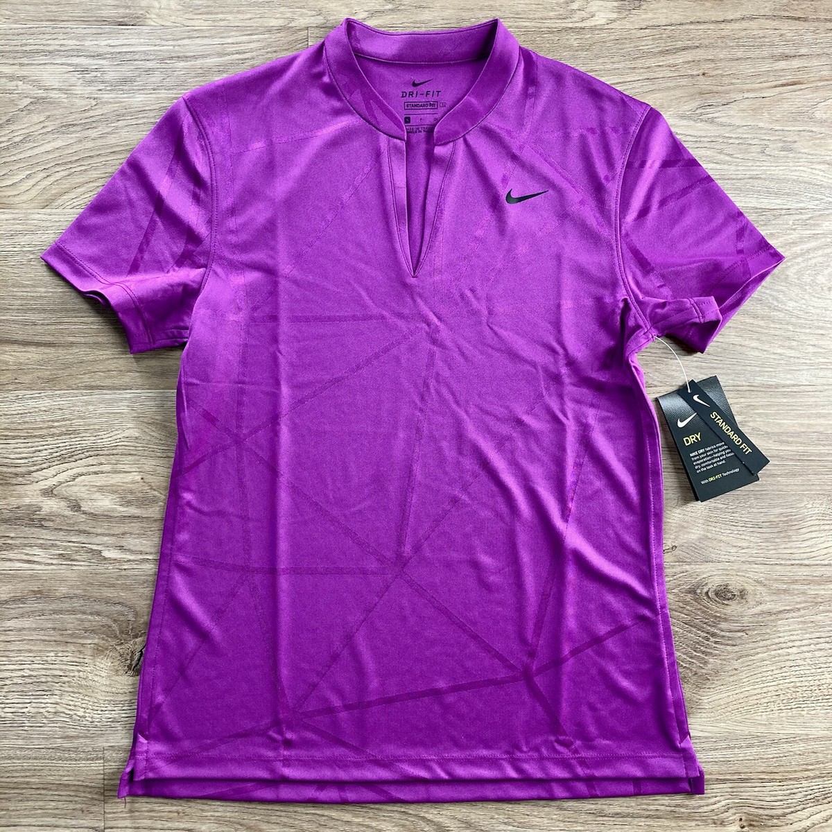 vivid purple nike shirt women's