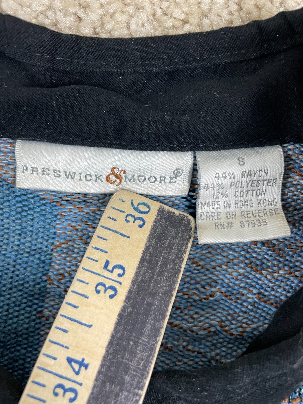 Vintage Preswick & Moore Basic Jacket Womens Smal… - image 13