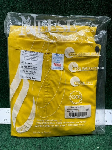 Neese 35BT Universal Bib Trouser Safety Yellow Size XL - product listing photo