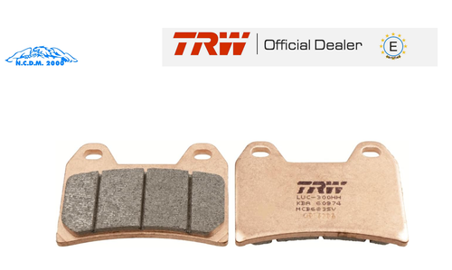 2 Plaquettes De Frein Avant TRW MCB582 SRM Pour Peugeot 125 New Vivacity 10 - Neuves, Emballage Origine