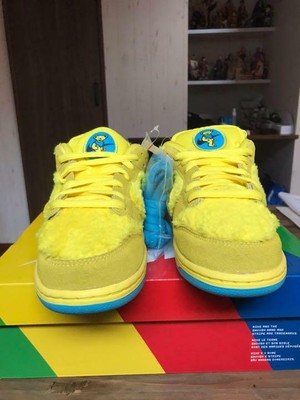 Nike Sb Dunk Low Pro Qs Yellow Bear CJ5378-700 Sneaker Men 8.5Us | eBay