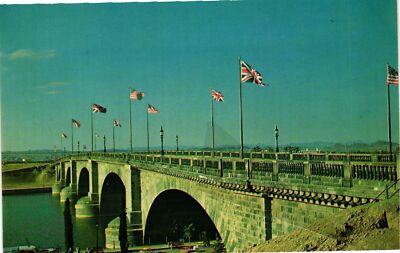 Vintage Postcard- 103269. LONDON BRIDGE HAVASU CITY AZ. UnPost 1960