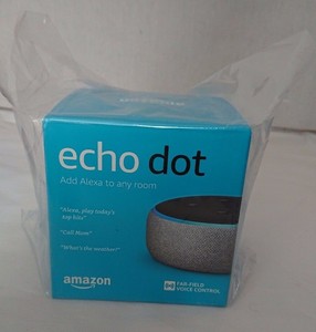echo dot 3rd generation smart speaker with alexa