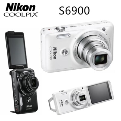 Nikon COOLPIX S6900 16.2MP Digital Camera 12x Optical Zoom English
