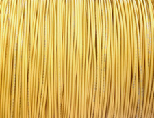 YELLOW 18 AWG Gauge Stranded Hook Up Wire 50 FT UL1007 300 Volt