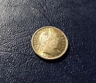 1916 US Barber Silver Dime, Toned, Choice BU