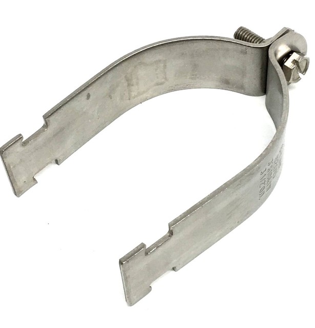 BLine B2015SS6(3RGD) Stainless Steel 3" Pipe/Conduit Strut Clamp Rigid