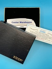 Caster Warehouse Zippo Promo Stainless Steel Lockback Pocket Knife NEW