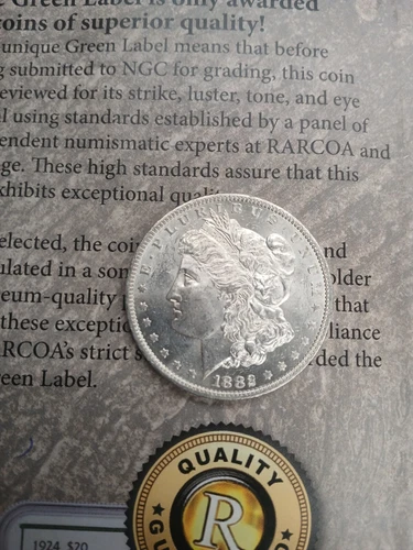 Silver 90% Morgan Dollar  UNC Proof Like  TP-8371