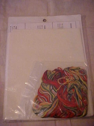 1991 Bucilla Christmas FESTIVE NOEL Counted Cross-Stitch Kit 82600 - Picture 4 of 4