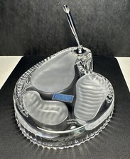 Marquis By Waterford Crystal Golf Course Sand Trap Desktop Pen Holder Organizer