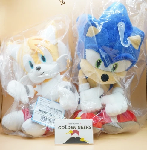 [Set of 2] SEGA Sonic & Tails Plush Doll SANEI SONIC THE HEDGEHOG SHIP ASAP