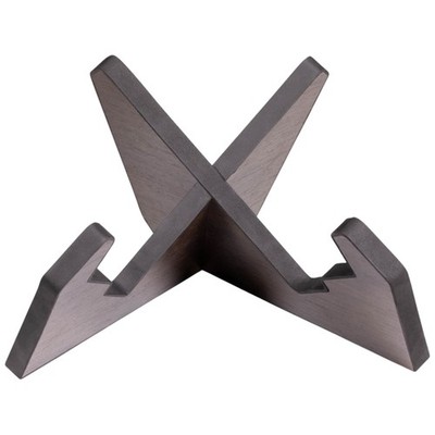 Gator Frameworks Elite Series X-Style Guitar Stand, Walnut Brown