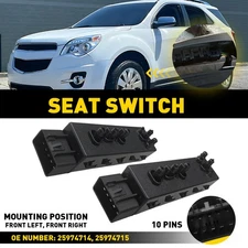 2Pcs Seat Switch Control Front Fit Buick LaCrosse Cascada 2010 2011 12-2017 2018