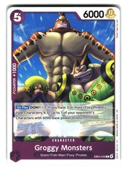 Groggy Monsters EB04-033 The Azure Sea's Seven One Piece TCG Common