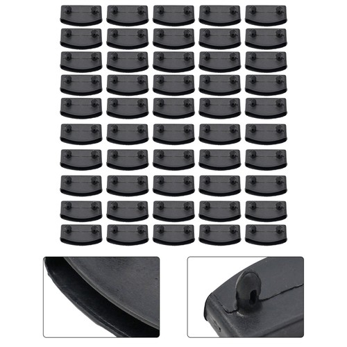 50x Bed Slat Plastic Middle Replacement Parts For Metal Bed Leather Bed 10x55mm - Picture 9 of 24