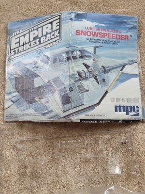 MPC 1980 Star Wars Empire Strikes Back Snowspeeder Model Kit