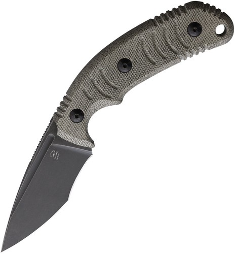 Bastinelli Creations Askari Fixed Blade Knife 3 in Green