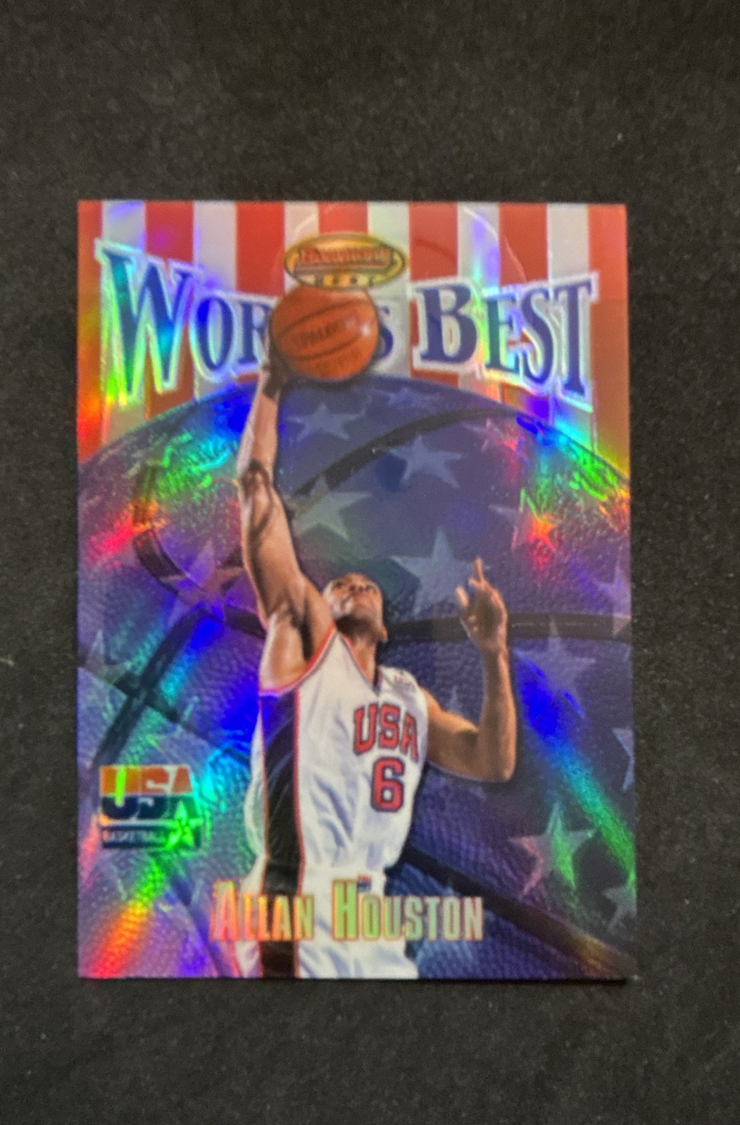 1999-00 Bowman's Best - World's Best Allan Houston #WB1 NM-MT