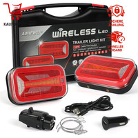 Magnetisches Kabelloses Led RüCklicht Set FüR AnhäNger Und Lkw 12/24 V