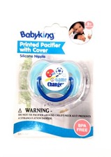NEW BABY KING BLUE 50 WILD 50 BRILLIANT 100 YOURS PACIFIER 0 MONTHS