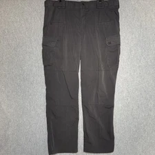 5.11 Tactical Apex Pants Men Size 40x32 Dark Gray Cargo Zip Pockets Stretch