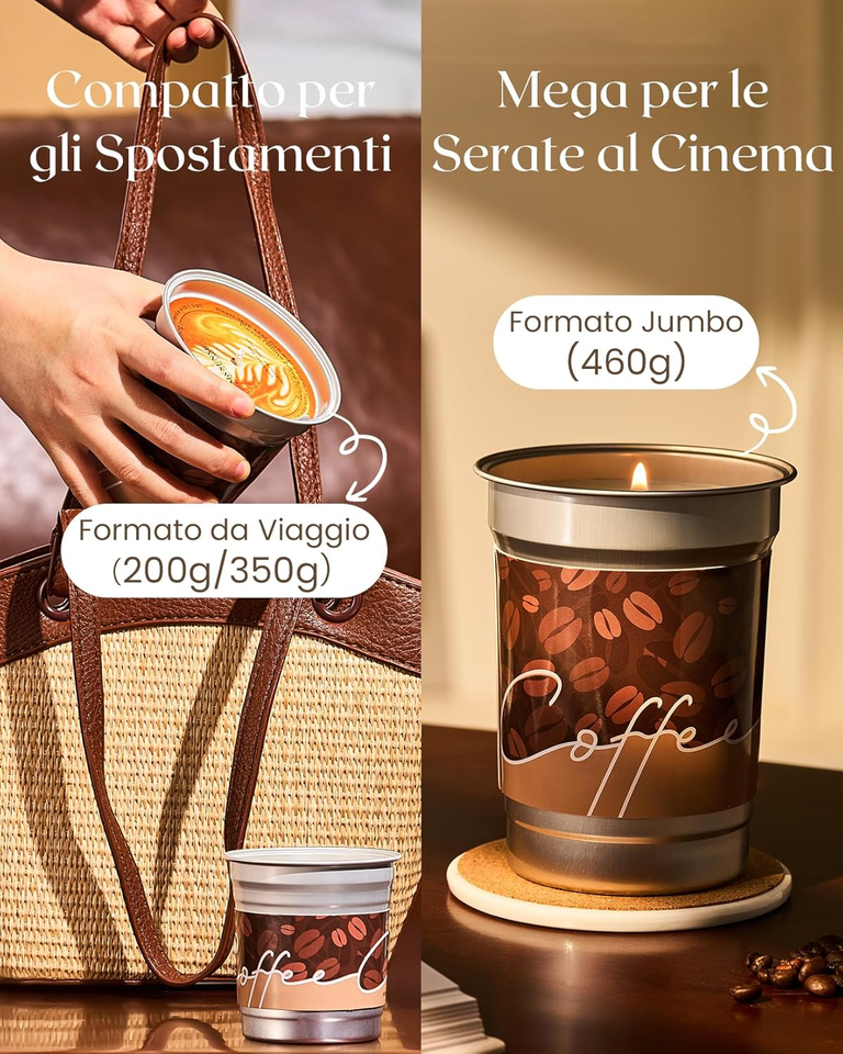 My4052 - Macchina da caffè con portafiltro, per caffè espresso e latte
