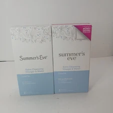 Summer's Eve Vaginal Douche Extra Cleansing pH Balanced Vinegar & Water 4.5 oz