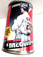 1997 PINNACLE BASEBALL MARK MCGWIRE CARDINALS BASEBALL CARDS IN TIN