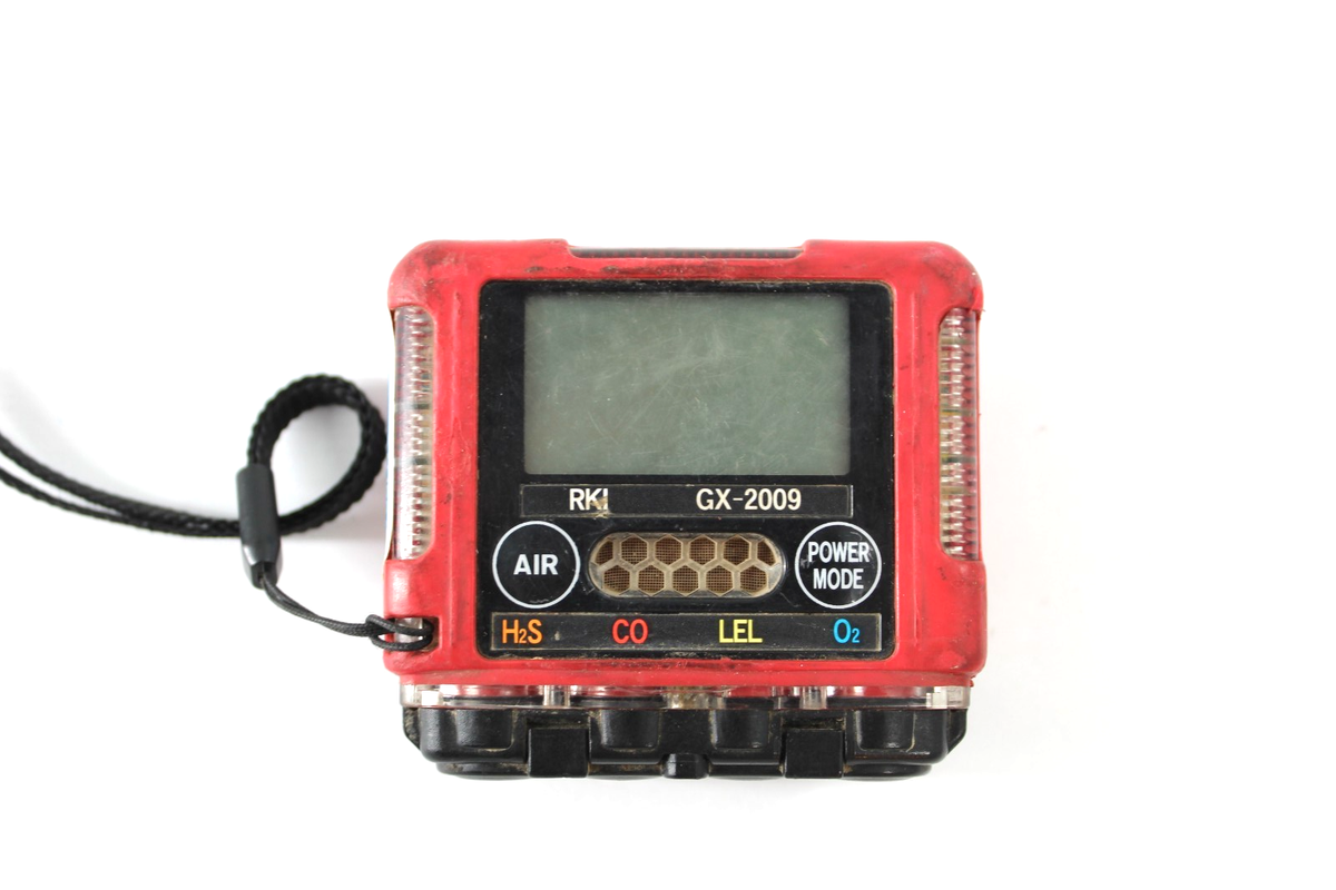 RKI Instruments GX-2009 Gas Monitor - H2S, CO, LEL, O2 - WORKS | eBay