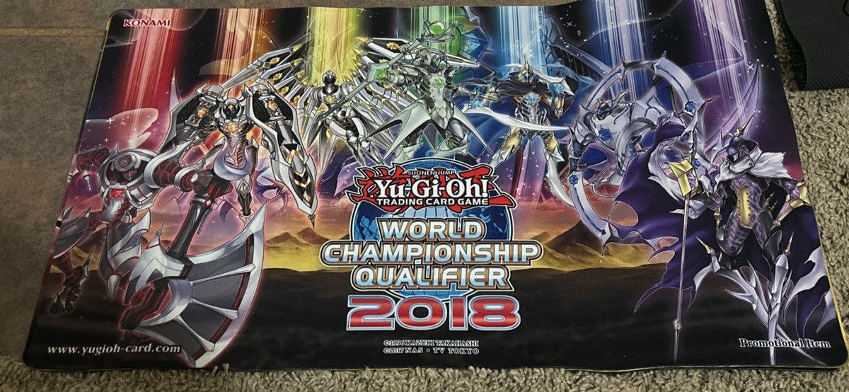 遊戯王 - 遊戯王　WORLD CHAMPIONSHIP QUALIFIER 2018 YuGiOh - Trickstar Playmat - WCQ 2018 - Official - Excellent