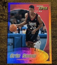 1999-00 Skybox Apex Xtra Eric Snow #140X /50. Super Rare Vintage 76ers SSP