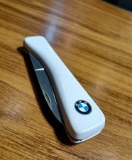 Vintage BMW INOX TASCHENMESSER Solingen Messer Auto Design Werbung