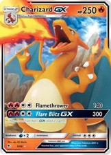 Charizard GX - 9/68 - Pokemon Hidden Fates Battle Academy Sun Moon Rare Card NM