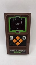 Vintage 1978 Mattel Electronics Handheld Game Soccer WORKING