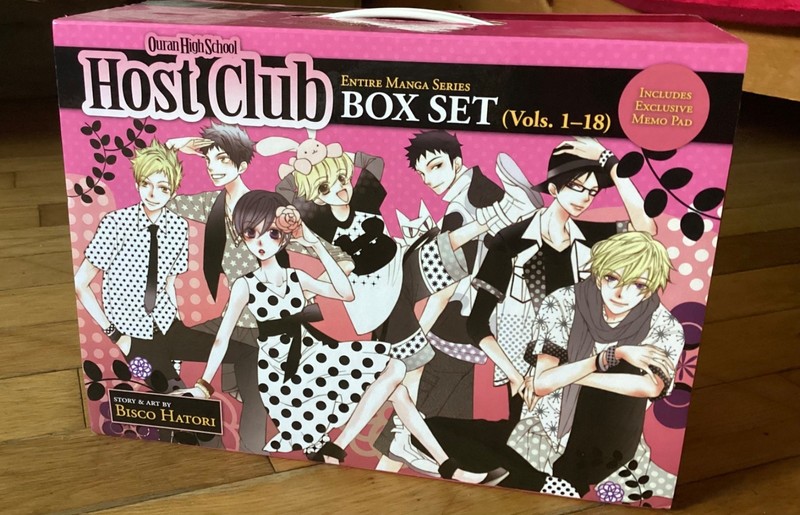 Ouran High School Host Club Manga Box Set Complete Vol 1-18 Like New