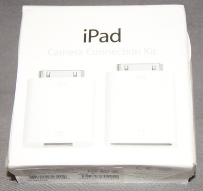 Apple iPad/iPod Camera Connection Kit - MC531ZM/A - USB & SD Card Reader New