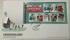 GB QEII 2014 Christmas Minisheet RM FDC Outdoor Skating Manchester SHS Cat £20