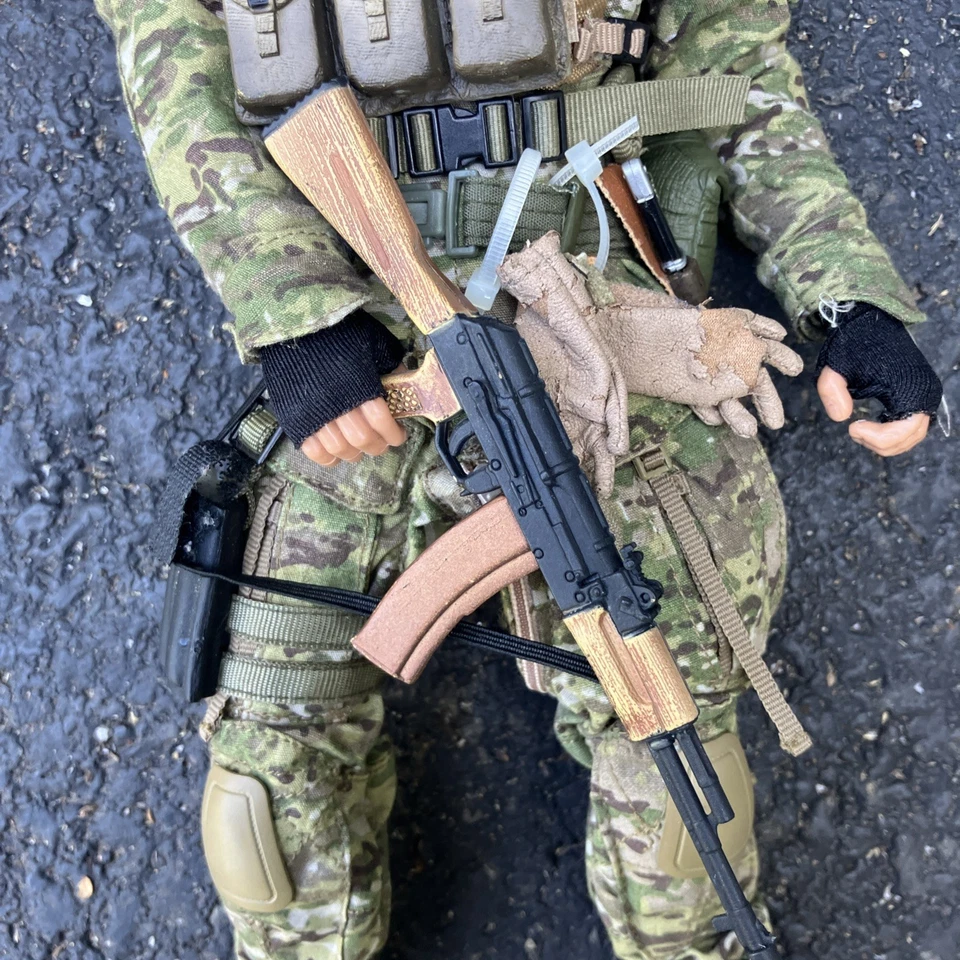 1/6 12 Modern Action Figure Soldier 21st Century Toys Kit Bash Custom Toy - Image 3 of 4