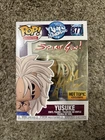 Funko Pop! Yu Yu Hakusho Yusuke Hot Topic Exclusive #877 w/Protector & Autograph