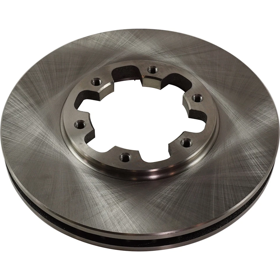 Kit de disco e pastilha de freio dianteiro para 2000-2004 Nissan Xterra superfície lisa cerâmica - Imagem 2 de 4