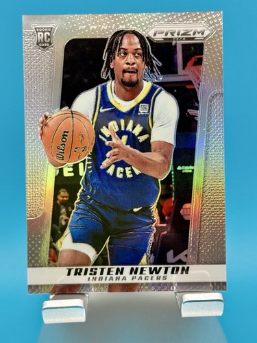 2024-25 Prizm Deca Tristen Newton Rookie Silver Prizm, Indiana Pacers