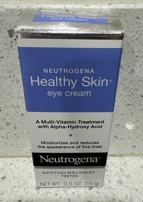 Neutrogena HEALTHY SKIN EYE CREAM Multi Vitamin Treatment 0.5 oz Alpha Hydroxy