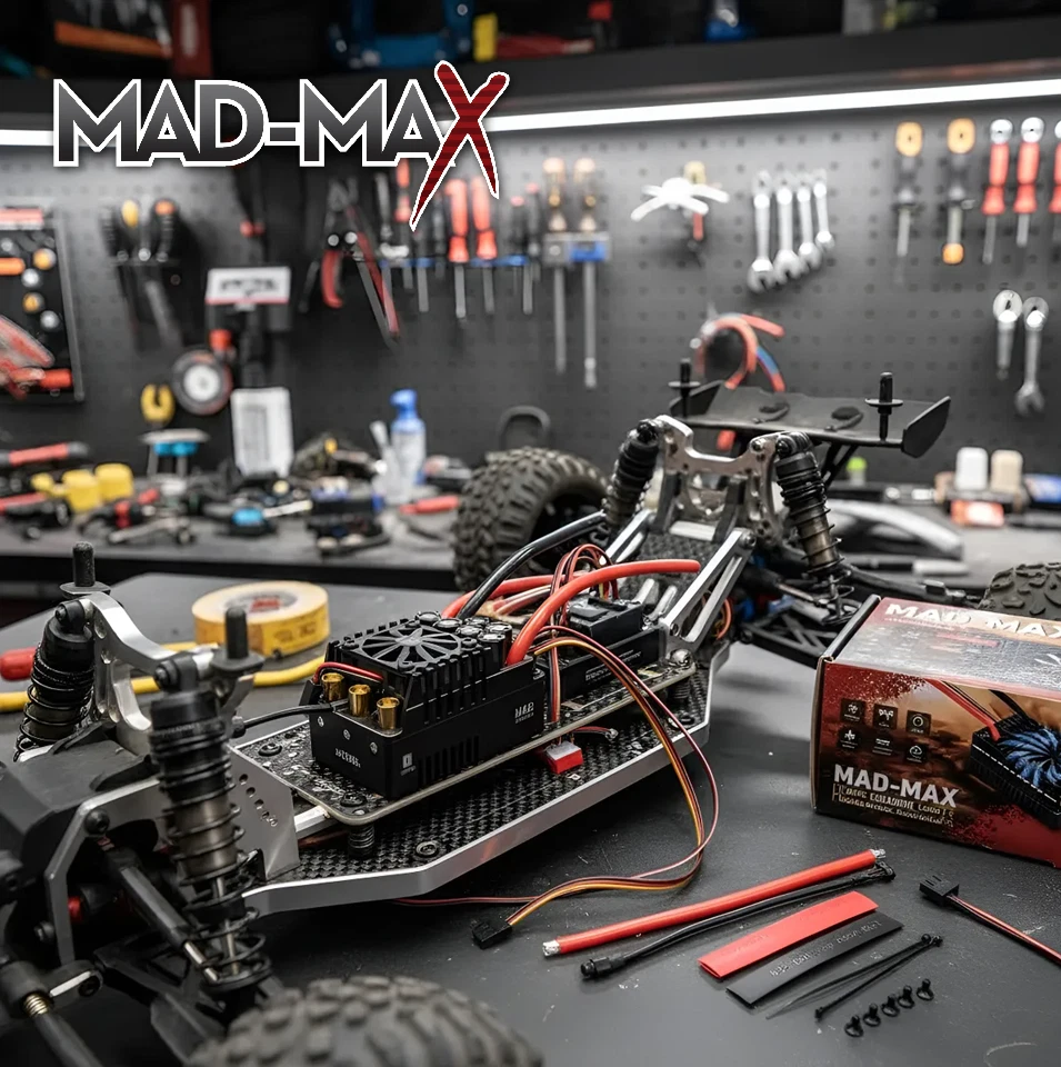 MADMAX-8 V2 ESC 550A 3-8S LiPo 33.6V RC Car Brushles Motor (*NO TARIFFS TO USA) - Image 3 of 4